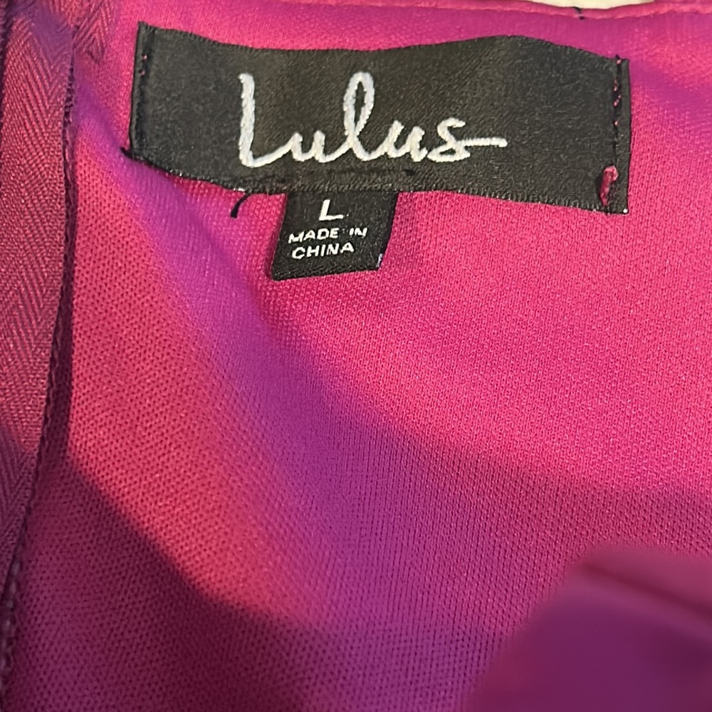 NWT Lulus Fully Lined Dress Size Large - Picture 8 of 13
